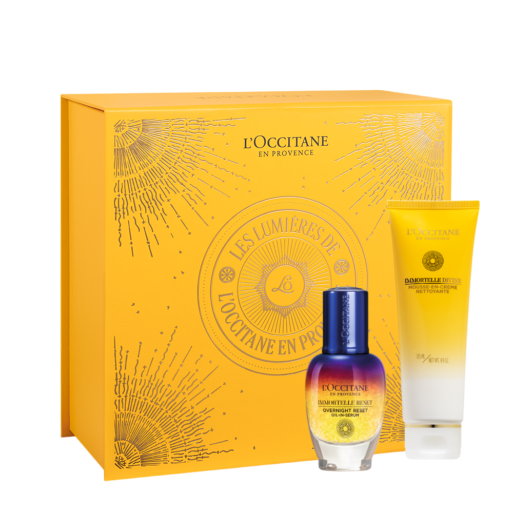 Espuma Limpeza Facial e Sérum Immortelle Overnight Reset, , large image number 0
